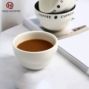 Tasse à café en forme de Q de 200 ml, tasse à mesurer, tasses en céramique, bol à mesurer professionnel - Product Image 3