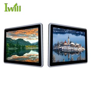 Venda quente 17 polegadas Painel Industrial Fanless PC Core <span class=keywords><strong>I5</strong></span> 8260U Quad Core <span class=keywords><strong>DDR4</strong></span> HD LVDS 2COM 4USB3.0 2Intel 1000M LAN PC ao ar livre Stock - Product Image 1