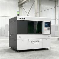 Machine de découpe laser à fibre recouverte haute vitesse 1500W 600*600MM pour la fabrication de tôles