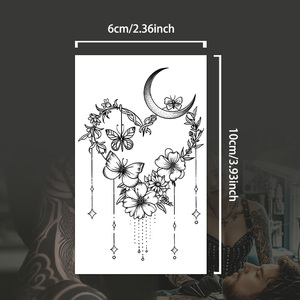 <span class=keywords><strong>Tatouage</strong></span> temporaire <span class=keywords><strong>tatouage</strong></span> Semi Permanent étanche à la transpiration dure 2 semaines <span class=keywords><strong>tatouage</strong></span> Anti-friction à base de plantes réaliste pour le cou de la main - Product Image 5