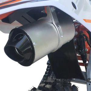 Tubo de Escape y Silenciador de Aleación de Aluminio Tipo Boca de Pez para Motocicleta Todoterreno, Silenciador de Escape de 28/32/38MM para Moto - Product Image 6