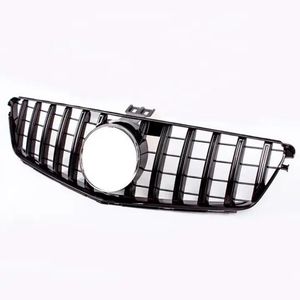 กระจังหน้าทรง GT สำหรับรถยนต์เมอร์เซเดส-เบนซ์ C63 W204 C260 C200 C300 รุ่นดัดแปลง กระจังหน้าทรง GT ปี 2007 2008 2009 2010 2012 2013 <span class=keywords><strong>2014</strong></span> - Product Image 3