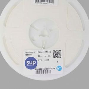 Whole -Sale RR1608 0603L2431FT 0603 1608 Resistors Chip Resistors SMD Resistors 2.43Kohm 1% 1/10W Thick Film Resistor - Product Image 1