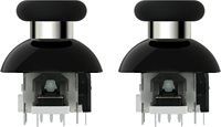 GuliKit 720 °   Kit de joystick magnétique TMR à tension réglable pour manette PS5/PS5 Edge, module de capteur anti-dérive, stick analogique