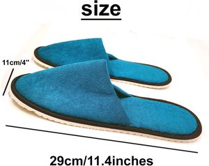 Chaussons jetables haut de gamme écologiques avec semelles en EVA recyclables – Articles de luxe pour hôtels, idéaux pour la salle de bain et les voyages - Product Image 5
