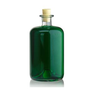 Bouteille en verre cristallin à fond glacier au design spécial avec bouchon en liège pour spiritueux, rhum, gin, whisky, vodka, vin, brandy, <span class=keywords><strong>tequila</strong></span> 700 ml - Product Image 4