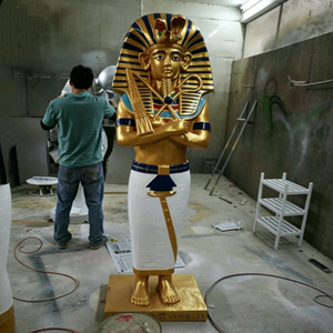 Statua Personalizzata Scultura Africana Anubis Dio Cane Ornamenti Decorazioni per la Casa Artigianato Egiziano in Resina Scultura del Faraone - Product Image 5