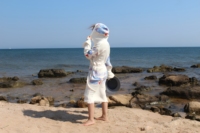 Albornoz con Capucha de Algodón Muselina Turca, de Secado Rápido, Ecológico, Colorido, Suave, para el Hogar, la Playa, el Spa, para Mujeres y Hombres, Talla Personalizada, para Uso Diario