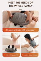 2024 Mini pistolet de Massage électrique Portable masseur de corps musculaire profond avec Machine de Relaxation fasciale à 6 têtes pour outil de Fitness