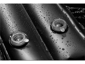 Tubo de Agua de Alta Calidad de Color Negro para Cubierta de <span class=keywords><strong>Piscina</strong></span>, con Tamaño Personalizado y Logotipo Pintado - Product Image 3