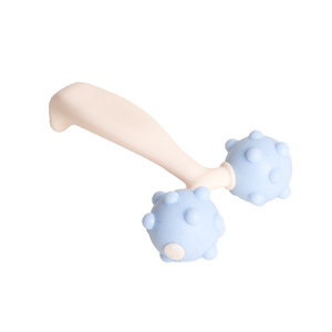 Rodillo Masajeador Facial Huijie Azul, Herramienta Manual de Belleza para Adelgazar el Rostro - Product Image 4