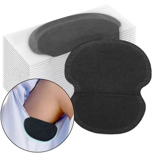 1 Paquete de Almohadillas Negras para el Sudor de las <span class=keywords><strong>Axilas</strong></span>, Protectores de <span class=keywords><strong>Axilas</strong></span> Grandes Empaquetados Individualmente, Tela Mejorada y Extra Absorbente para Hombres y Mujeres - Product Image 1