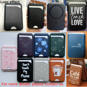Cartera de Cuero PU de Diseño Simple con Bloqueo Magnético RFID para Tarjetas de Crédito, con Logotipo Personalizado, Estilo Moderno, Magsafic - Product Image 6