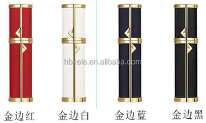 Nouvelle conception, vente chaude, flacon pulvérisateur rechargeable personnalisé de 10 ml, atomiseur de parfum en cuir - Product Image 6