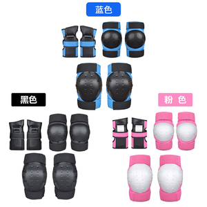 Juego de 6 Protectores para Ciclismo y Patinaje, Rodilleras, Coderas, Muñequeras y Protectores de Palma para Adultos y Niños - Product Image 6