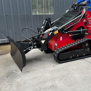 Tuyết Pusher theo dõi cho mini trượt tuyết chỉ đạo Bộ nạp bền theo dõi gắn Skid chỉ đạo Bộ nạp tuyết Pusher - Product Image 2