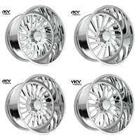 Jantes forgées 26x14 28x16 8x170 8x180 8x6.5 8x165.1 Super Single Deep Lip pour Ford F250 F350 et Dodge Ram 2500 3500