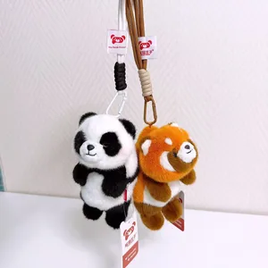 Juguetes de Peluche al por Mayor, Colgante de Gato de Tres Flores Rabbitai, Llavero de Gato Siamés, Juguete de Peluche de Conejo Blanco, Muñeco de Pingüino, Colgante para Mochila - Product Image 3