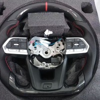 Volant en bois et fibre de carbone Toyota pour Toyota Mark X Chr 79 Series Hilux Vigo Hiace Prius Celica Rav 4 Innova