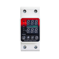 Pelindung Tegangan Lebih dan Kurang Berkualitas Baik Harga Terjangkau SP Din Rail Dual Display Adjustable 63a 220v 230v AC