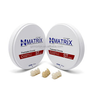 ZECHUAN matriks ST warna zirkonia disk Alta caldad resistensia <span class=keywords><strong>Zirconia</strong></span> Preshaded De <span class=keywords><strong>Zirconia</strong></span> Translucidez Dental <span class=keywords><strong>Zirconia</strong></span> blok - Product Image 2