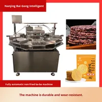 Machine à gaufres de riz, équipement pour céréales complètes saines et pures, machine à gaufres de maïs, fabricant de snacks à base de gaufres de riz et de gaufres de sésame