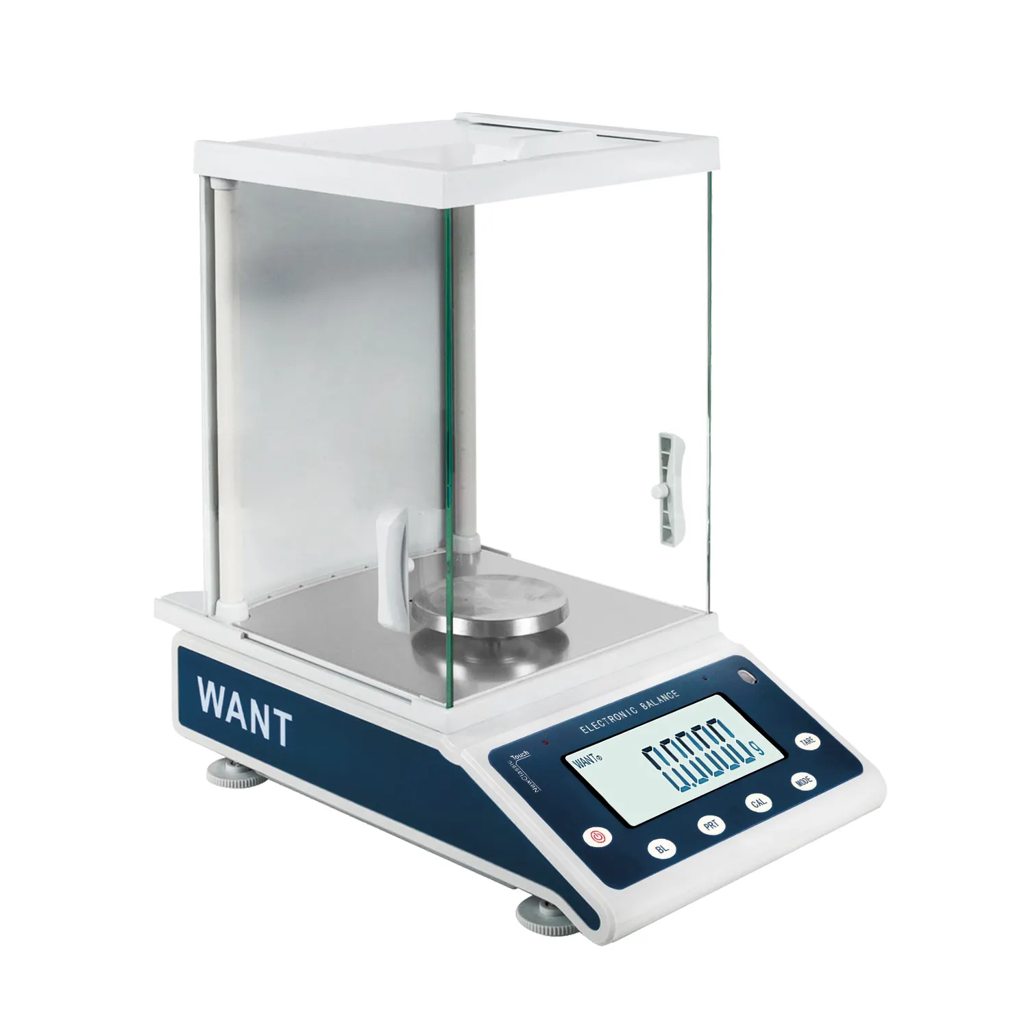 Auto de calibración interna 100g el equilibrio electrónico analítico escala de peso de 220g 320g 0,1 mg de análisis Precio de equilibrio