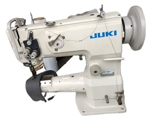 USED JUKIS 1341 Cylinder Bed Heavy Duty Leather Sewing <b>Machine</b> <b>Walking</b> Foot Industrial Post Bed Shoe Bag Sewing <b>Machine</b> - Product Image 1