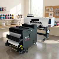 Imprimante jet d'encre DTF 60 cm PrintVision 2 têtes I3200 XP600, neuve, pour impression de t-shirts et vêtements sur rouleau de 24 pouces