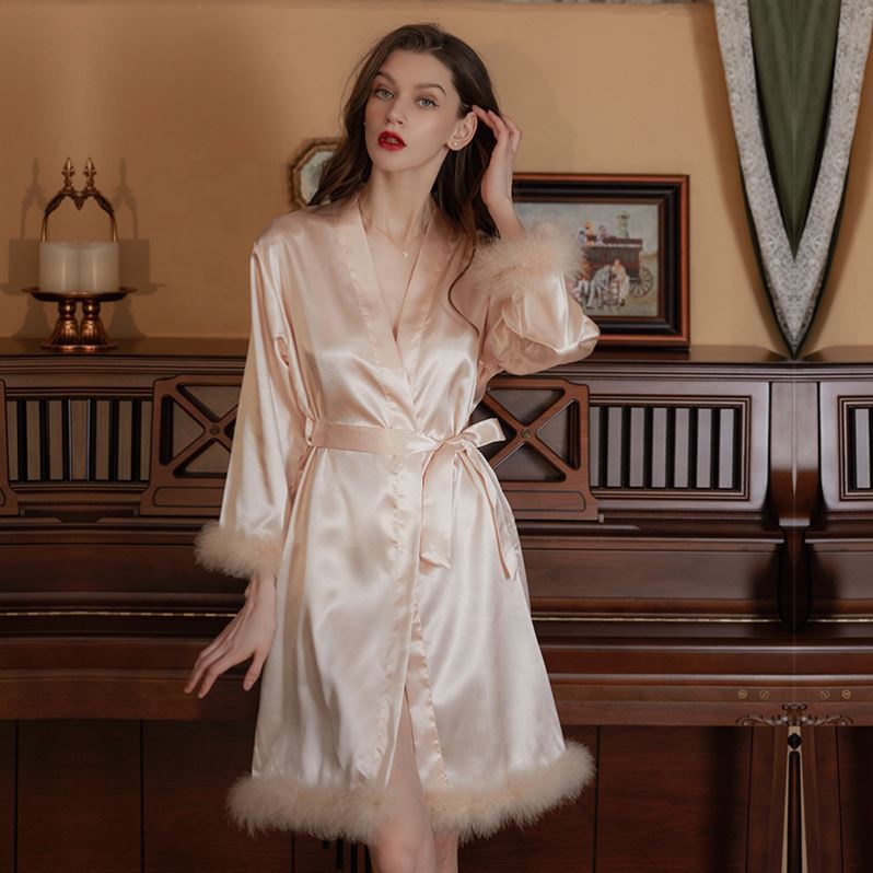 Lounge Dresses - Lounge Gowns - Silk & Cotton Loungewear