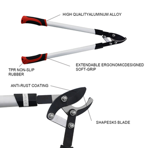 Tijeras de podar económicas HA4911R-3 para árboles frutales, con cabezal de cuchilla de acero al carbono de alta resistencia y tratamiento térmico, para podar ramas altas - Product Image 5