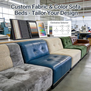 Canapé <span class=keywords><strong>convertible</strong></span> moderne 3 places avec cadre métallique, tissu inclinable, pliable, extensible, rangement, housse amovible et lavable pour salon - Product Image 5