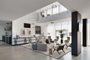 Ensemble de chambre à coucher d'hôtel en bois moderne et durable pour les chambres d'hôtes d'hôtels 5 étoiles, lit grand format avec utilisation en appartement - Product Image 5