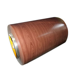 Grain de bois du fabricant de la Chine imprimé BIS AISI GB certificats offre la coupe de soudage PPGI bobine en acier galvanisé - Product Image 6