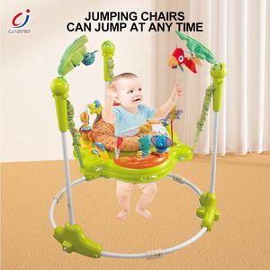 Chengji multifonctionnel bébé chaise de saut drôle en plastique électrique musical trotteur enfant en bas âge réglable sécurité bébé chaise de saut - Product Image 2