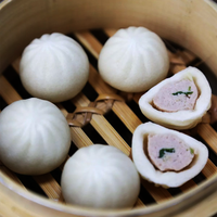 Machine commerciale automatique pour la préparation de dim sum, baozi, shumai, et de boulettes de crevettes et de porc vapeur (siomai), 220V, en acier inoxydable de qualité alimentaire