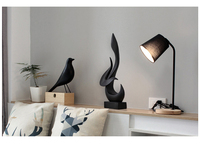 Creative feu flamme Sculpture abstraite polyrésine vie Statue nouveauté cadeau artisanat embellissement accessoires pour bureau décor maison
