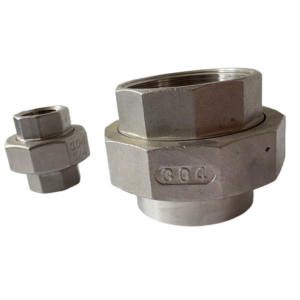 Yüksek sıcaklık 304 paslanmaz çelik bağlantı dişli birliği uydurma birliği su sayacı için uydurma su gazı - Product Image 2