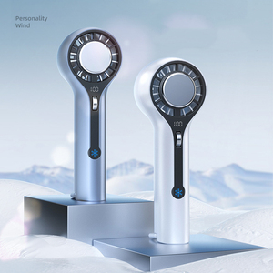USB Handheld Handy Fan 3000Mah Portable Fans Mini Outdoor Gift Summer Hot Sale Cold Turbo Mode 100 Wind Speed Gears Rechargeable
