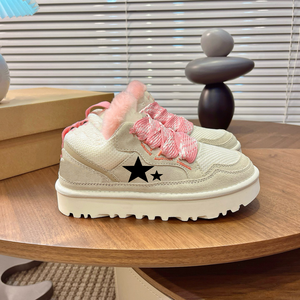 Scarpe da Neve Comode con Rialzo per <span class=keywords><strong>Donna</strong></span>, Stivaletti Caldi con Tomaia in Lana, Fodera in Pelliccia, Suola in EVA di Alta Qualità - Product Image 2