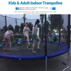 Large Commercial <strong>Trampoline</strong> with Safety Net for Parks Outdoor Stalls Indoor and Home Use - Product Image 2