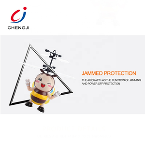 ของเล่นบินได้สำหรับเด็กใช้แบตเตอรี่แบบเหนี่ยวนำโดยแมลง RC ขนาดเล็ก - Product Image 3