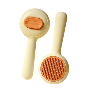 Botão grande beleza pente para animais de estimação auto-limpeza cão pente com agulha de plástico Tao Pet Supplies - Product Image 6