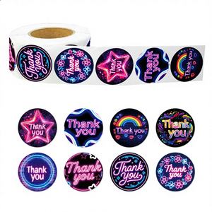 สติกเกอร์กันน้ำแบบม้วน ปั๊มฟอยล์ทอง ปั๊มเย็น ติดด้วยตัวเอง สำหรับบรรจุภัณฑ์กาแฟ เครื่องสำอาง ขวดโหล เทียน - Product Image 2