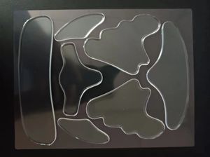 2024 mới siêu mỏng 5 cái của trán mắt Mặt mềm tái sử dụng Silicone chống nhăn các bản vá lỗi - Product Image 2