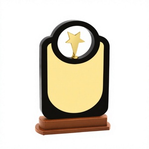 Elegant wooden <b>plaque</b> with premium polish, suitable for sports awards, educational institutions and corporate gifting needs. - Product Image 1
