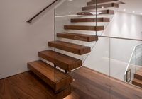 Shinoviko — escalier en bois massif moderne, jouet pour enfants, d'escalier flottants en hauteur, ouvert, 2022