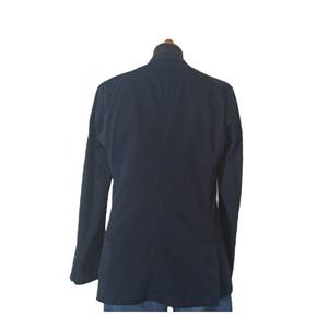 Blazer pour homme fabriqué en Italie, revers cranté, poches plaquées, fermeture à deux boutons, veste cintrée, style business décontracté, tenue de bureau classique - Product Image 2