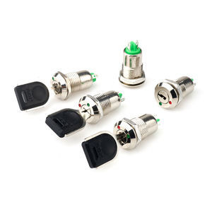 Ks-02 สวิตช์โรตารี 12 มม. 1 ไม่มี 12v ล็อคอิเล็กทรอนิกส์สำหรับอุปกรณ์อิเล็กทรอนิกส์กันฝุ่นไอพี 31 - Product Image 4