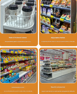 Estante Metálico para Aperitivos Tipo Góndola, Precio de Fábrica, Exhibición para Tiendas de Conveniencia, Construcción de Una o Dos Caras, Exhibición para Supermercados - Product Image 6